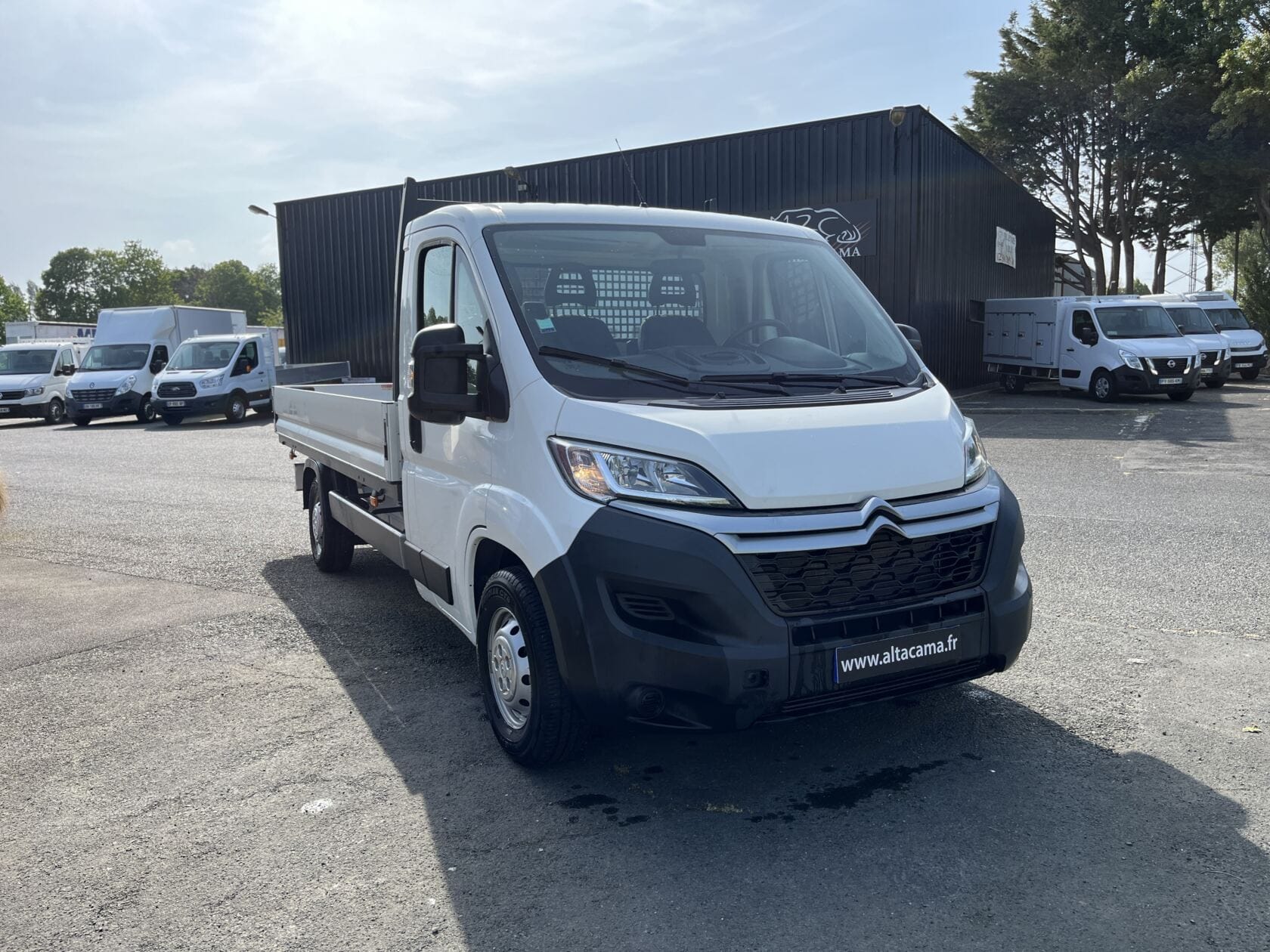 CITROEN JUMPER 130 CV PLATEAU LONG 4.20 M RIDELLES ALUMINIUM